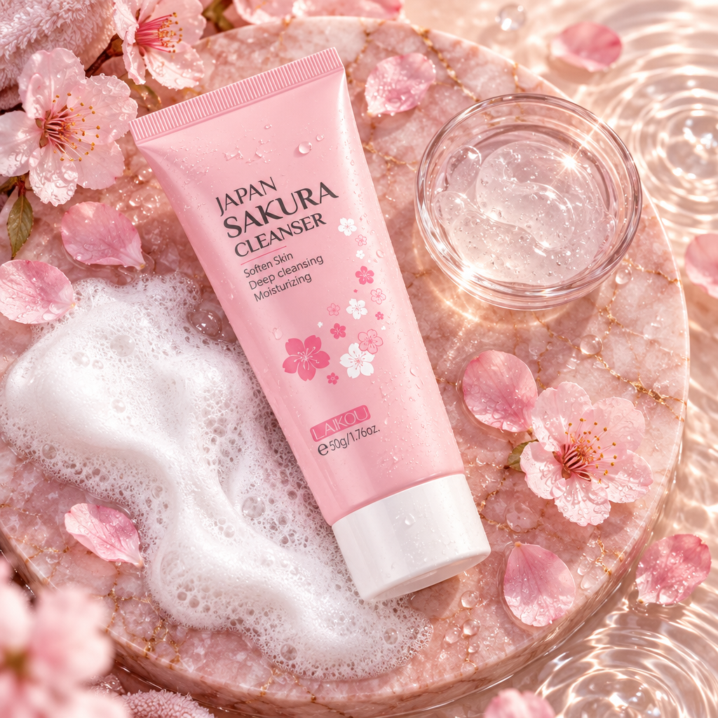 LAIKOU Sakura Facial Cleanser